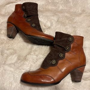 L’ Artiste by SPRING STEP Belgrade Leather ankle boot